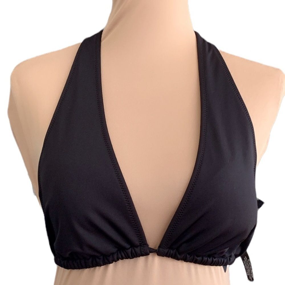 Pink By Victoria Secret’s Black Halter Bikini Tops NWT SIZE X/L X/G